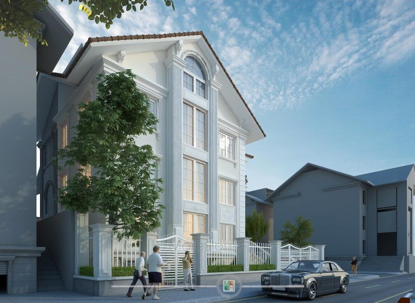 Thiết kế kiến trúc biệt thự EuroLand